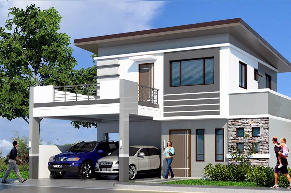 Blanche House Model in Metrogate Silang