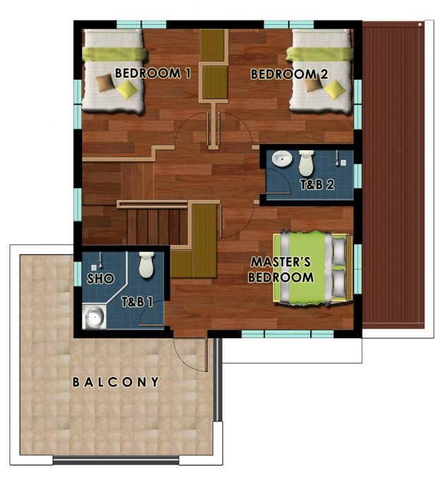 Blanche House Model in Metrogate Silang